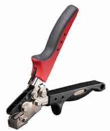 A non-slip ergonomic grip provides multiple positions for grasping tool and working from above or below