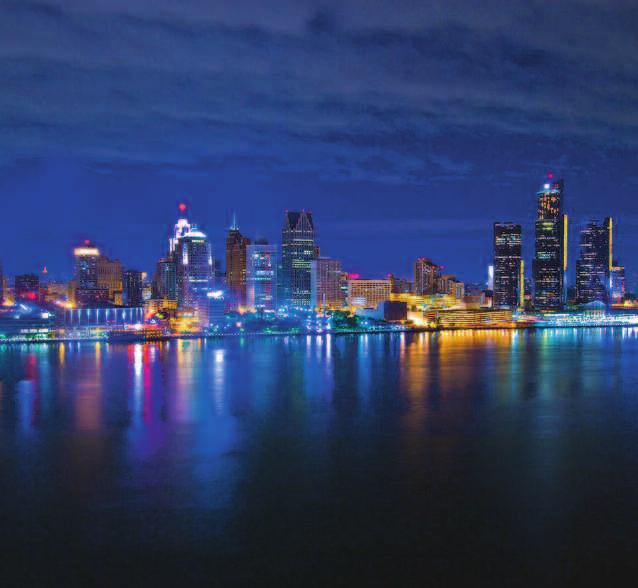 Detroit is among the largest theater districts in the country with over 13,000 theater seats.