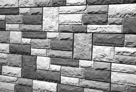 The installation of Accent Rocks can be totally random (for example 2 Random Rock (RR) Panels, 1 large light Accent Rock (AR), 1 RR panel, 1 small medium AR, 3 RR panels, 1 small light AR, 2 RR