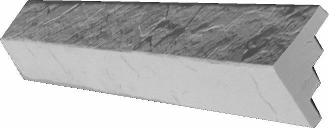 Slatestone Panel - Slatestone panels are 43" x 8 ¼" x 1 ¾" and cover 2.14 square feet.