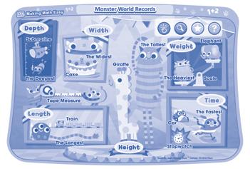 Monster World Records Monster s Fun Day All the monsters are different and special. Touch and learn more about them.