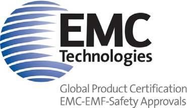 June 2016 EMC Technologies Pty Ltd reports apply only to the specific samples tested under stated test conditions.