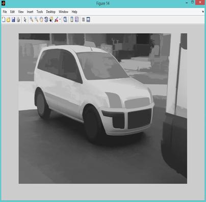 4 Car image for body Detection As shown in figure 5.4, the image is given as input to detect the car body. The image which is given as input will be converted into gray scale. Fig.5.5 : Detection of car body As shown in figure 5.