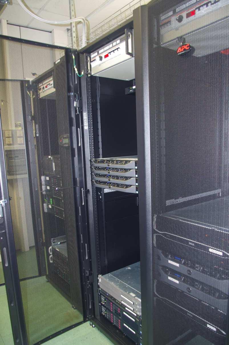 center 60TB Fibre Channel storage installed Epics archiving in