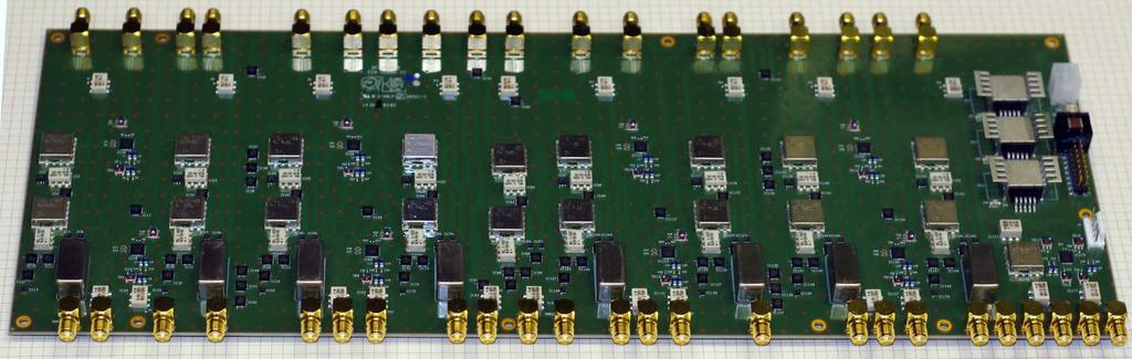 RF I/O conditioning Programmable attenuators To ADC From DAC To