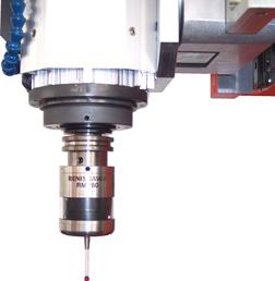 Optional 4 Axis machining centres 23 Laser detection kit If more