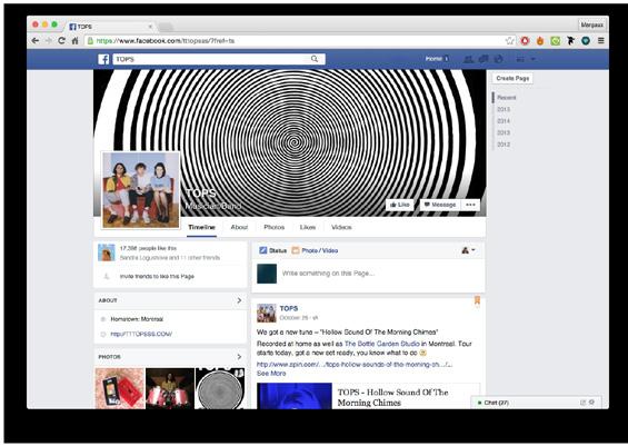 WEB PRESENCE, STOCIAL MEDIA AND STREAMING COMMUNITIES 3 FACEBOOK Create a Facebook artist page. It s no secret that Facebook is a powerful sharing tool not just for artists, but for the entire world.