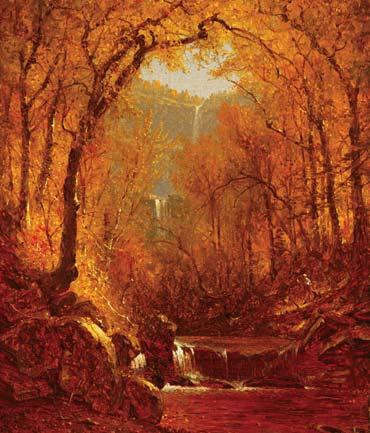 Awe for the vastness of America and spiritual wonder at the power of nature was being expressed by writers who set the stage for the Hudson River School in the early 19th century.