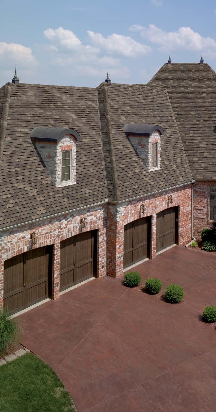 Weathered Wood Define the beauty of your home and express your personal style with Heritage Woodgate shingles.