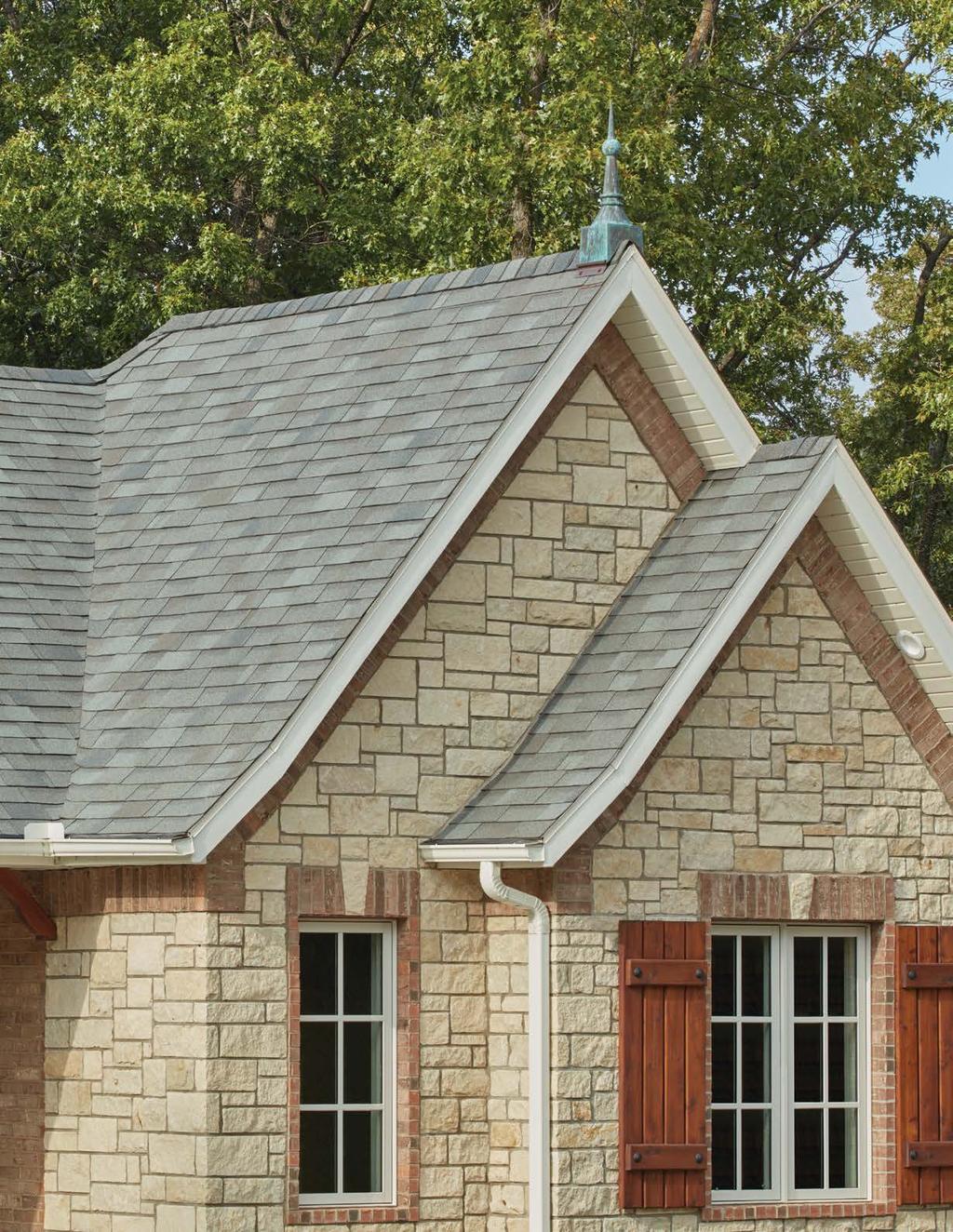 HERITAGE WOODGATE Antique Wood NOTE: TAMKO RECOMMENDS VIEWING AN ACTUAL ROOF INSTALLATION OF THE SAME COLOR AND MANUFACTURING LOCATION YOU ARE CONSIDERING PRIOR TO MAKING YOUR FINAL COLOR SELECTION