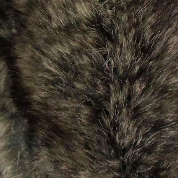 5866 faux fur slipper outer material: faux