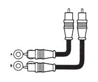 Input and controls CA30 Input Wiring Inputs may be low level from the RCA output of the car stereo or high level from the car stereo speaker output.