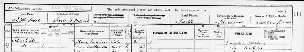 The 1901 Census