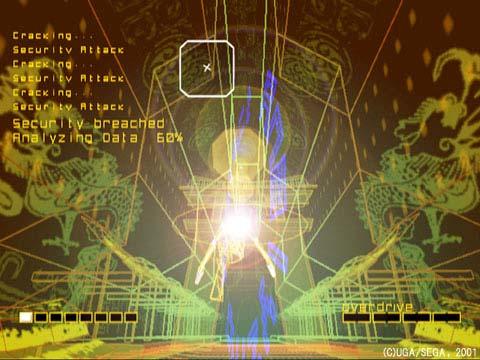 Rez (2001) On-rails 3D shooter Synchronized music, vibration Shooting enemies causes changes in musical score Controller vibrates along with