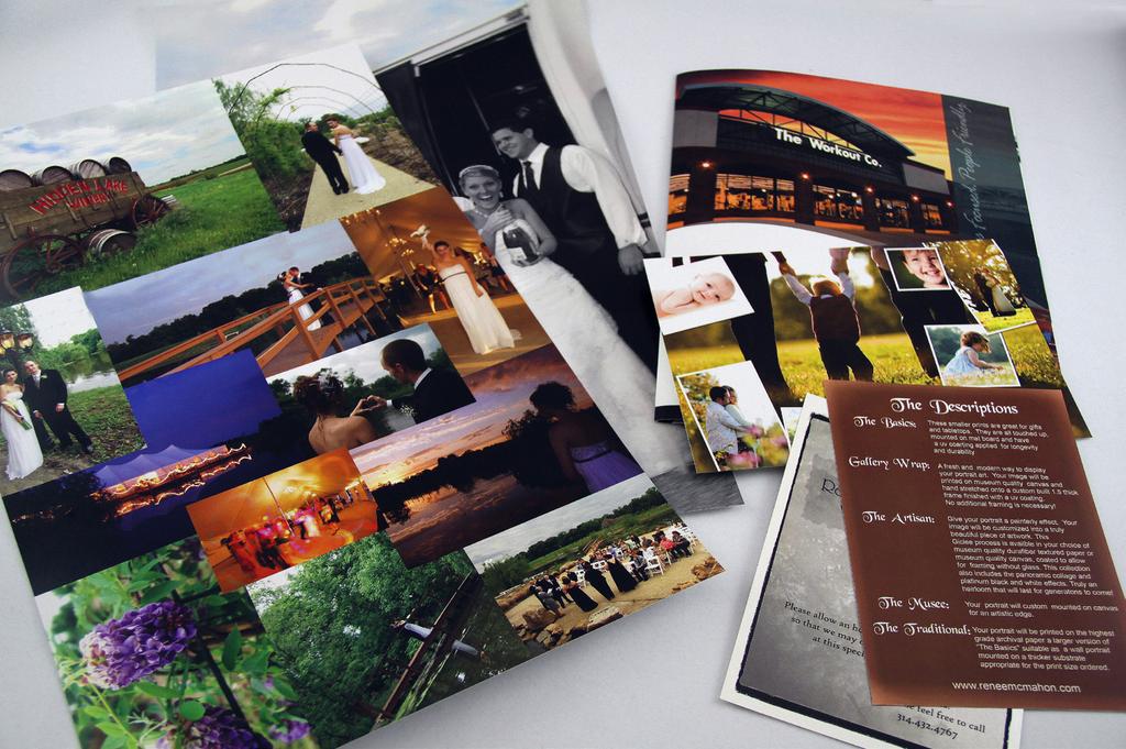 5x11 two sided brochure: full frame, bi-fold and trifold options Poster 1 2-5 6-10 11-24
