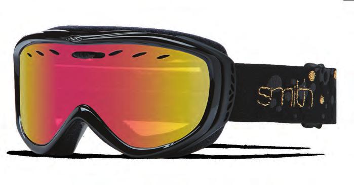 GOGGLE VENTILATION Varying levels of goggle ventilation are available within the Smith line.