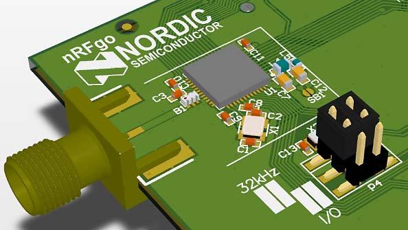 2.45GHz Impedance Matched Balun + Band Pass Filter: Optimized for Nordic's Chipsets: nrf51822-qfaa, nrf51422-qfaa, nrf51822-qfab, nrf51422-qfab, nrf51822-qfac, and nrf51422-qfac P/N 2450BM14E0003