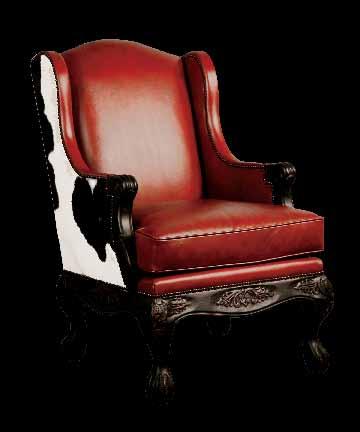 J. COLTER HOME FURNISHINGS THE ROSA WING CHAIR