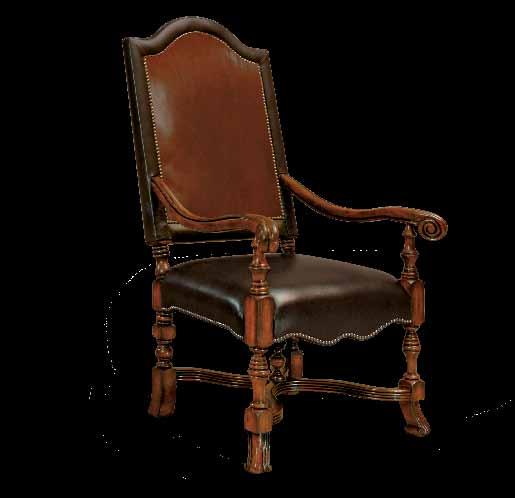 26 J. COLTER HOME FURNISHINGS CARTWRIGHT CHAIRS Cartwright Chair 50.5 H x 28.