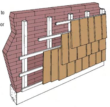 EXTERIOR OVER-WALL AND RE-WALL CONSTRUCTION 10 Design and Application Instructions Re-walling Once the old exterior wall material has been removed and the old nails or other protrusions cleaned away,