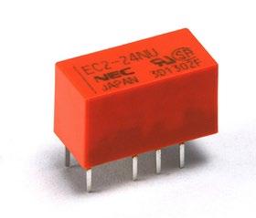 Miniature Signal Relays EC/EE Series Overview The KEMET EC/EE miniature signal relays offer a compact case size in a slim package.