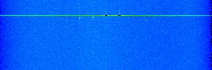 S-Band Acquisition Radar Spectrogram with Short Acquisition Time Short-Term Signal View (ms to 1+ seconds