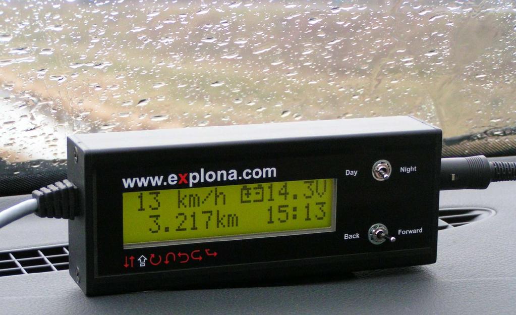 explona GPS odometer User manual explona series are devices designed to provide accurate distance measurement and navigation. It can have both ground and marine use.