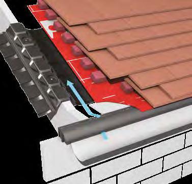 EAVES VENT SYSTEMS eaves vent systems Marley Eternit universal eaves ventilation systems are designed to provide continuous 10mm or 25mm free vent areas to roof voids in an efficient and unobtrusive