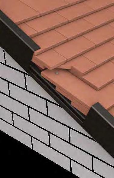 PLAIN TILE DRY VERGE Plain tile dry verge Marley Eternit plain tile continuous dry verge provides a strong, weathertight and maintenance-free