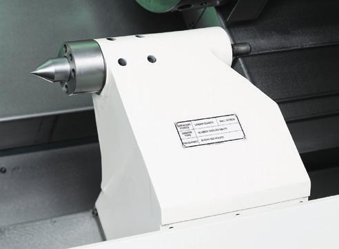Productivity options for enhanced machining performance Machine Options Live tooling/c-axis contouring The 5,000-rpm live tooling option eliminates the need for many secondary milling machine