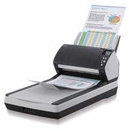 Additionally the fi-7280 and fi-7260 feature a flatbed for the scanning of delicate or bound documents. A USB 3.0 interface ensures fast transmission of scanned imagery to the computer.