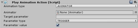 The speed parameter allows you to set the direction and how fast the animation is played (negative values will play it backwards!