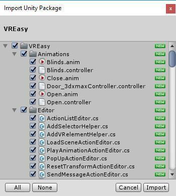 Installation Double click on the VREasy.