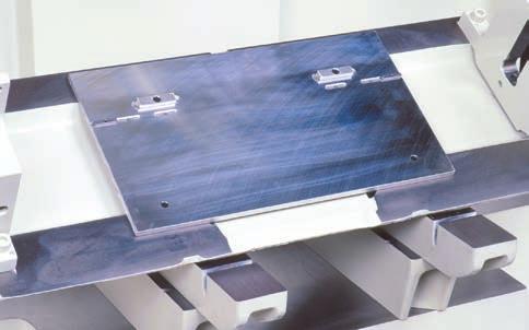 The same fixture can be used on Rottler Surfacing machines.