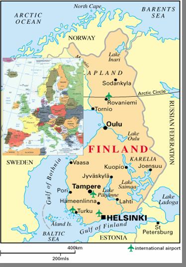 Republic of Finland Population Population (2005) (2005) 5,238,460 5,238,460 GDP GDP (2004) (2004) 149,7 149,7 EUR EUR