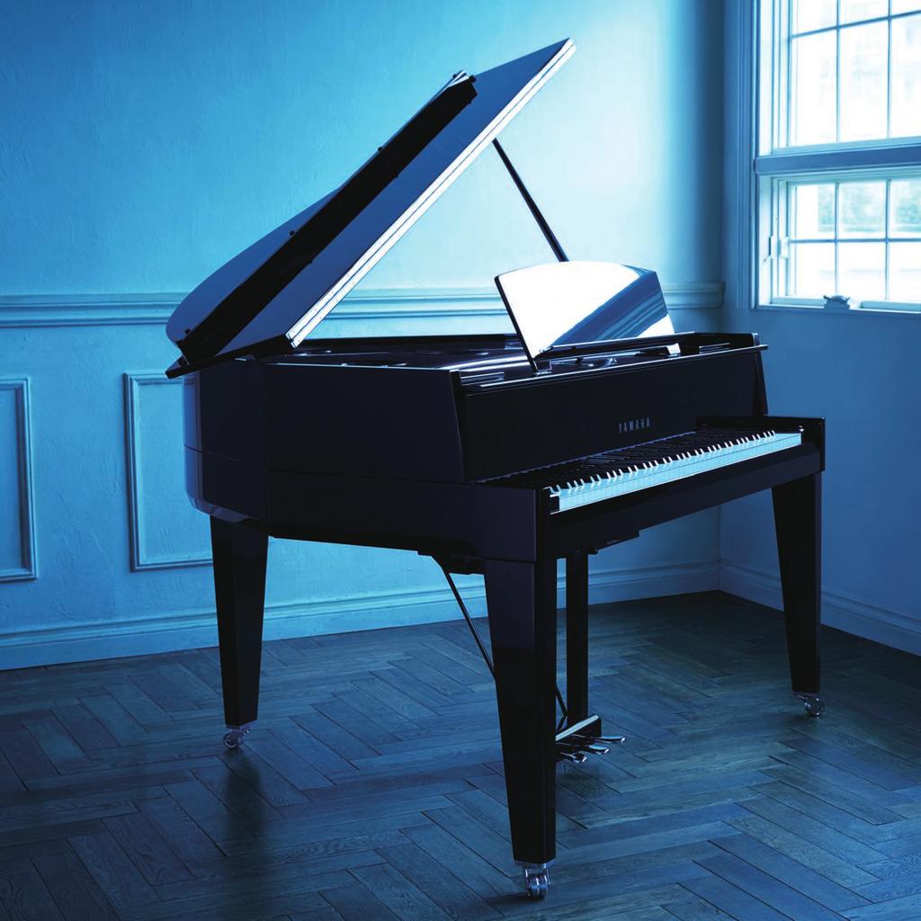 A real grand piano that you can play anywhere, anytime.