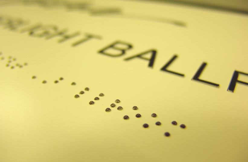 You should be able to easily discern each raised Raster bead without feeling any snags, rough spots or high/low areas. Section 3: About Braille 3.