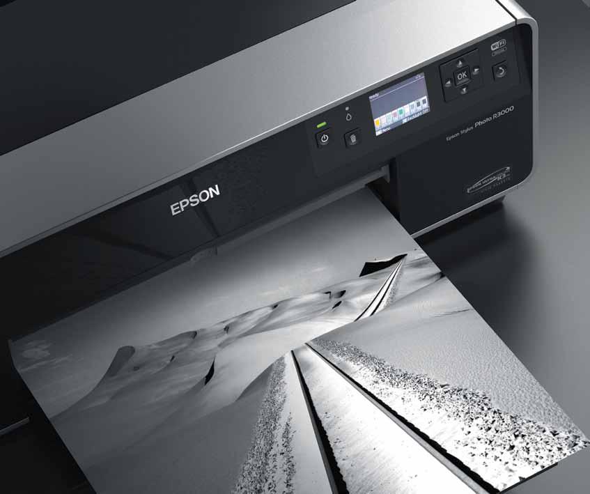 A3+ Inkjet Printer A work of art Epson UltraChrome K3 Ink with Vivid Magenta for exhibition quality prints High-capacity