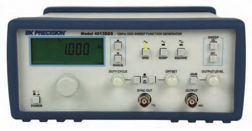distortion levels and square wave rise/fall times. The 4007DDS can output triangle waves up to 100 khz whereas the 4013DDS can output them up to 1 MHz.