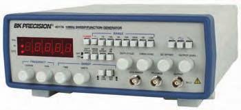 equipment used in scientific, engineering, and medical research The model 4040A is an analog generator with AM/FM modulation (internal or external), linear/log sweeping, and burst capability.