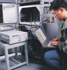For this application, the Agilent N9310A RF signal generator is ideal.
