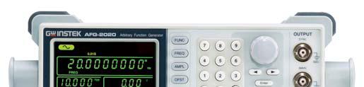 AFG-2100/2000 Series Arbitrary Function Generator New Product Announcement The AFG-2100/2000 Series Arbitrary Function Generator The AFG-2100/2000 Series Arbitrary Function Generator is a DDS (Direct