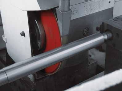 peripheral speed: depends on workpiece diameter Recommended cutting speed for CBN wheels for HSS and high-alloyed tool steel is 22-30 m/s Recommended cutting speed for diamond wheels for cemented