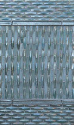 x4 Bari Silk, Origami Mosaic Sway Bari Pearl