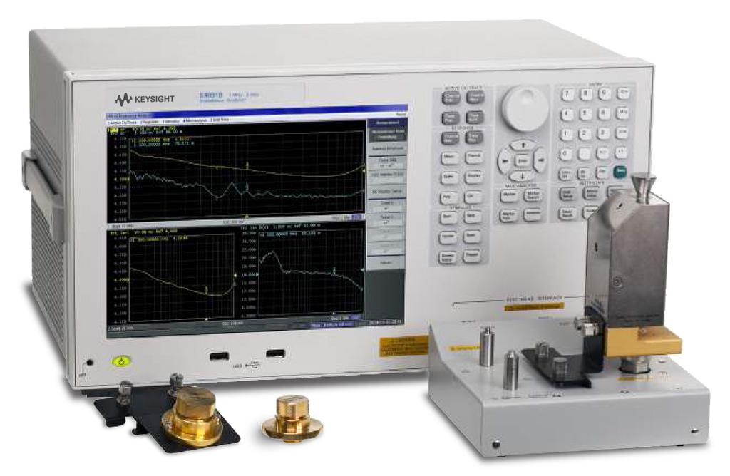 13 Keysight Solutions for Measuring Permittivity and Permeability with LCR Meters and Impedance Analyzers - Application Note 2.5.