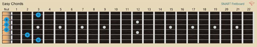 12. Left-hand Mode Left-handed players can flip any Virtual Fretboard to Left-Hand Mode.