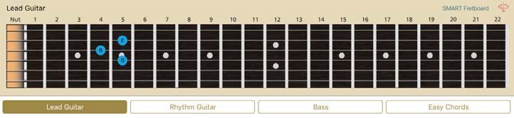 - Bass orientation (for use with a Fretlight Wireless Bass): o To assign a Fretlight Wireless Bass, tap Bass, located on the right side of the Fretlight Status Window - Assign all connected guitars
