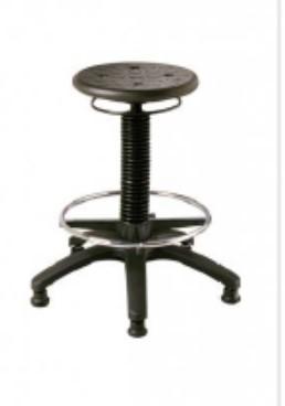 Supplier: Schiavello Price Code $201 400 Laboratory Stool on Glides Alto stool - Low Stool - 440-580mm
