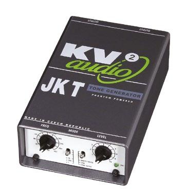 JKT TONE GENERATOR The JKT Tone Generator is a must have tool for every audio professional.