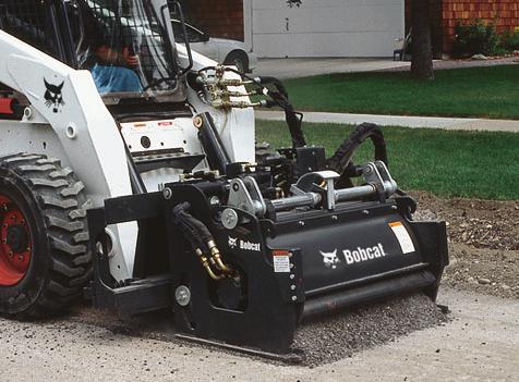 A Bobcat loader becomes an efficient, cost-effective Bobcat 14-in. Standard-Flow Planer An economy model designed to work well on specified Bobcat loaders.